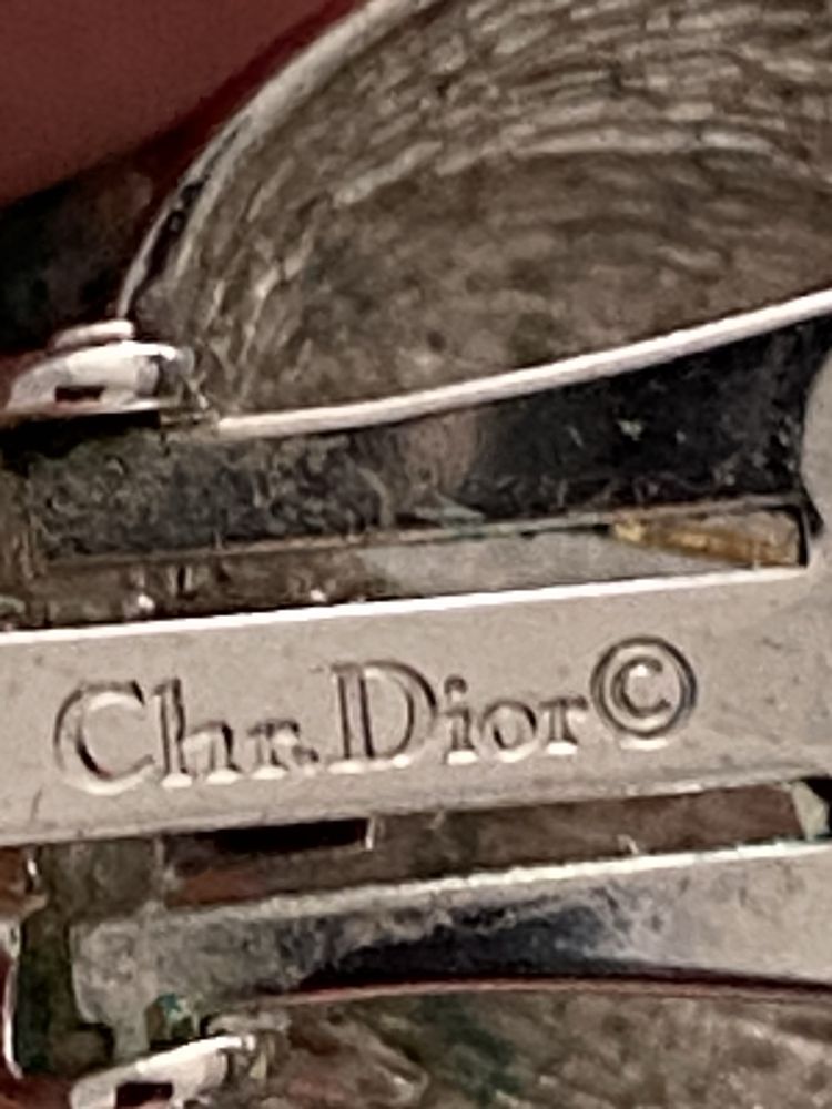 Клипсы Dior оригинал Chanel