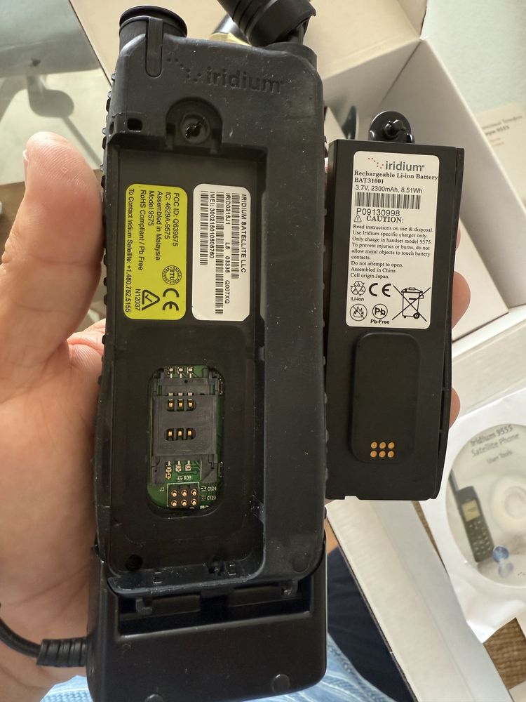 Telefone Satelite Iridium 9555