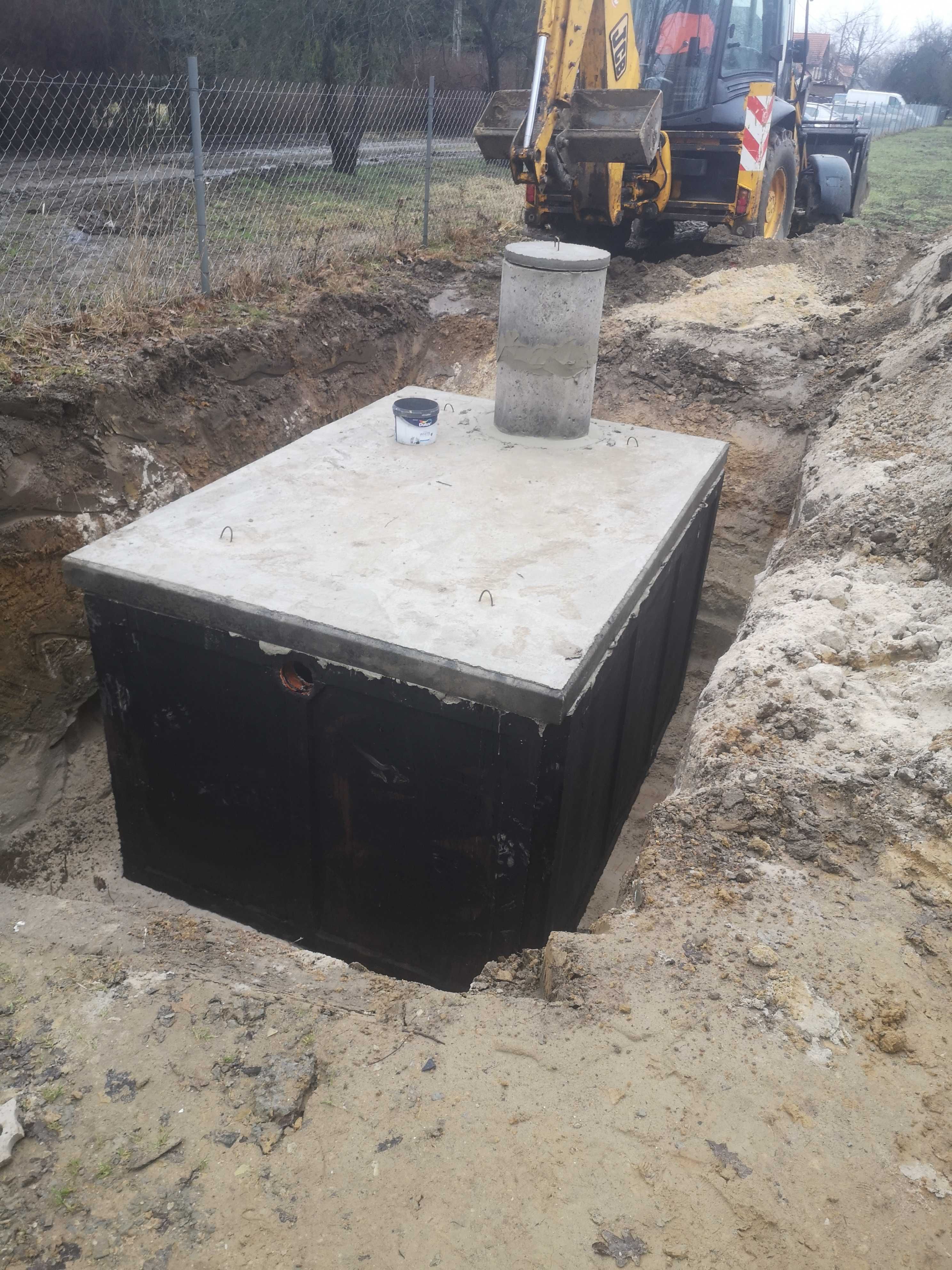 Szambo betonowe 10m3 zbiorniki na deszczówkę PPOŻ piwnice kanały
