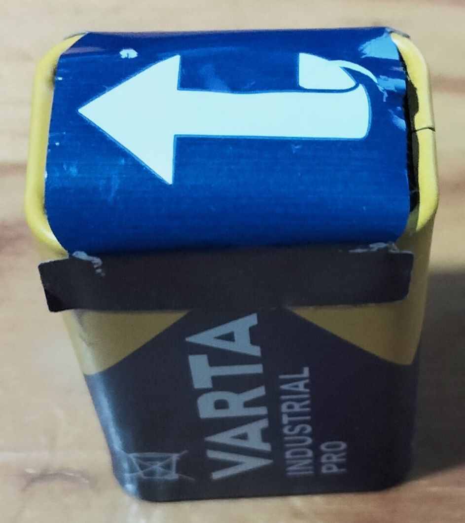 Bateria 9V Varta industrial Pro