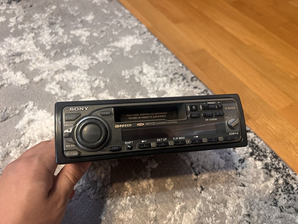 Radio samochodowe Sony XR-C5120R – kultowy model z lat 90!