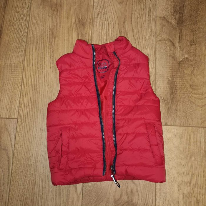 Kamizelka bezrękawnik cool club 92 czerwony