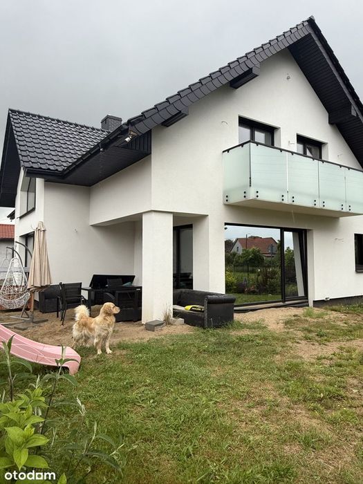 Nowoczesny wykończony dom + garaż wolnostojący