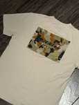 Beżowy tshirt beige bluzka dickies streetwear koszulka moro nadruk