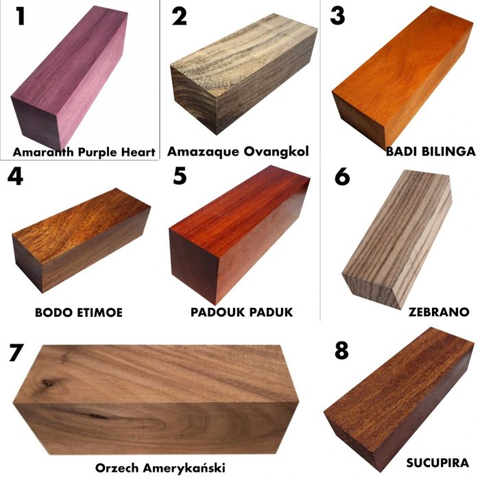 Ręcznie wykonana szachownica plansza warcaby żywica drewno egzotyczne