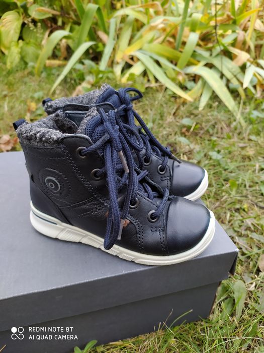 Ecco 24 ботинки на хлопчика зимові чоботи сапоги взуття ессо