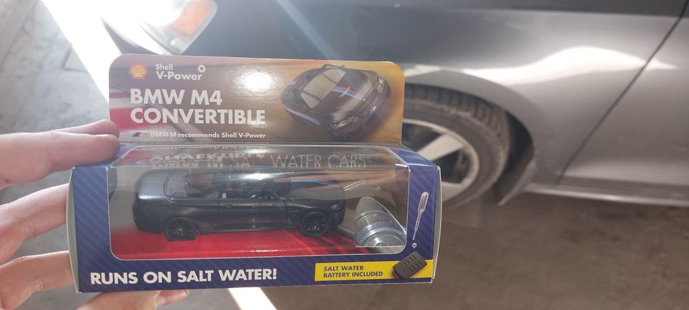 Shell bmv  модель  ездит на воде