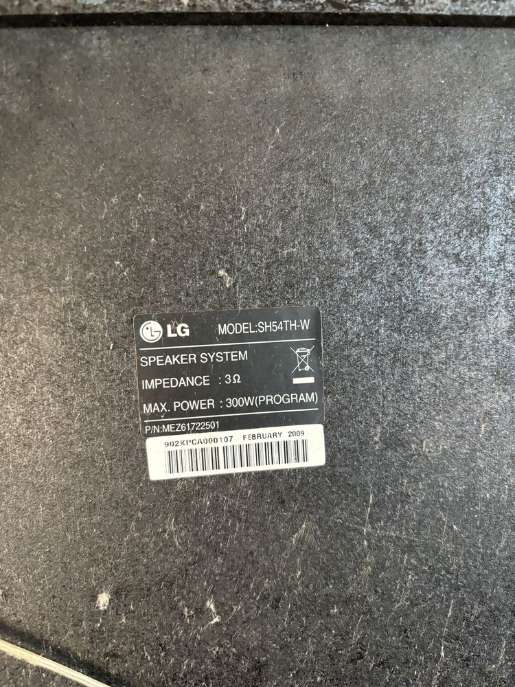 LG sistema de som 5.1