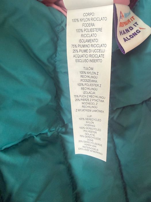 Kurtka puchowa dziewczęca  Patagonia  roz L 12 lat