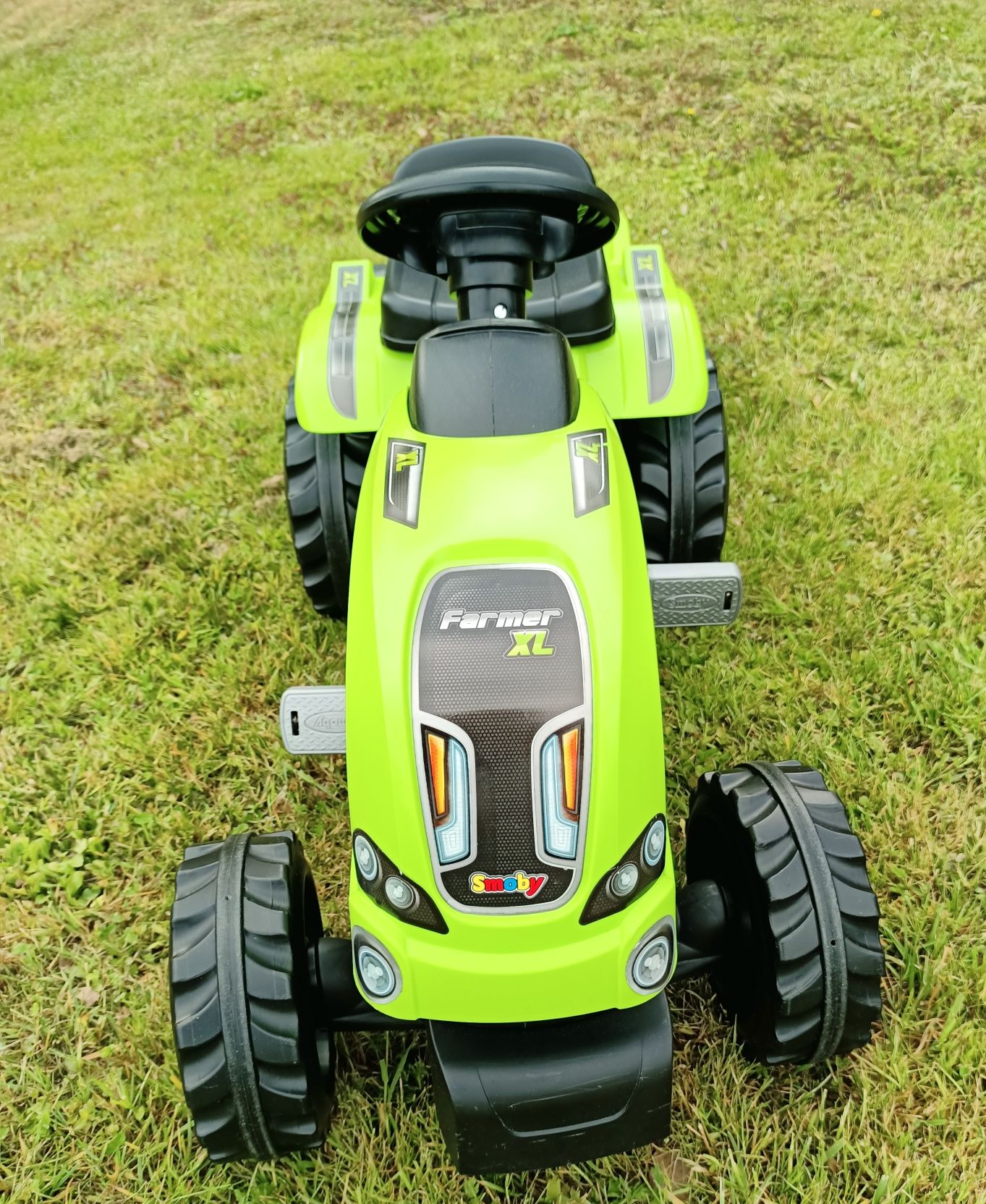 Traktor Smoby Farmer XL z przyczepą zabawka jak nowy