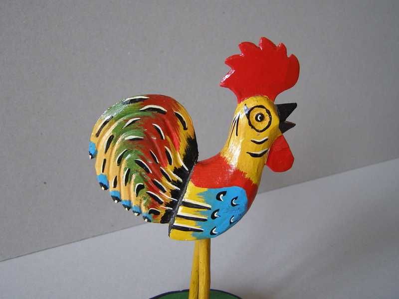 Rzezba ludowa - "Kogut" Władysław Klimasara.