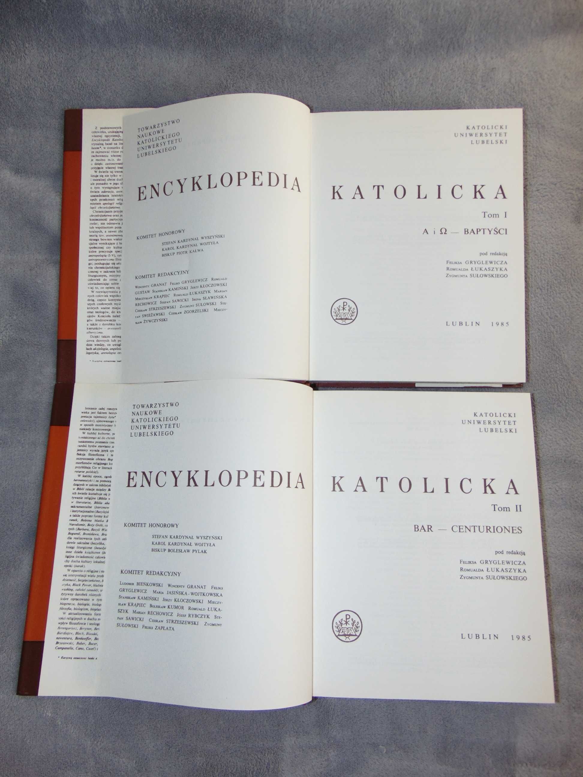 Encyklopedia Katolicka tomy 1 - 6