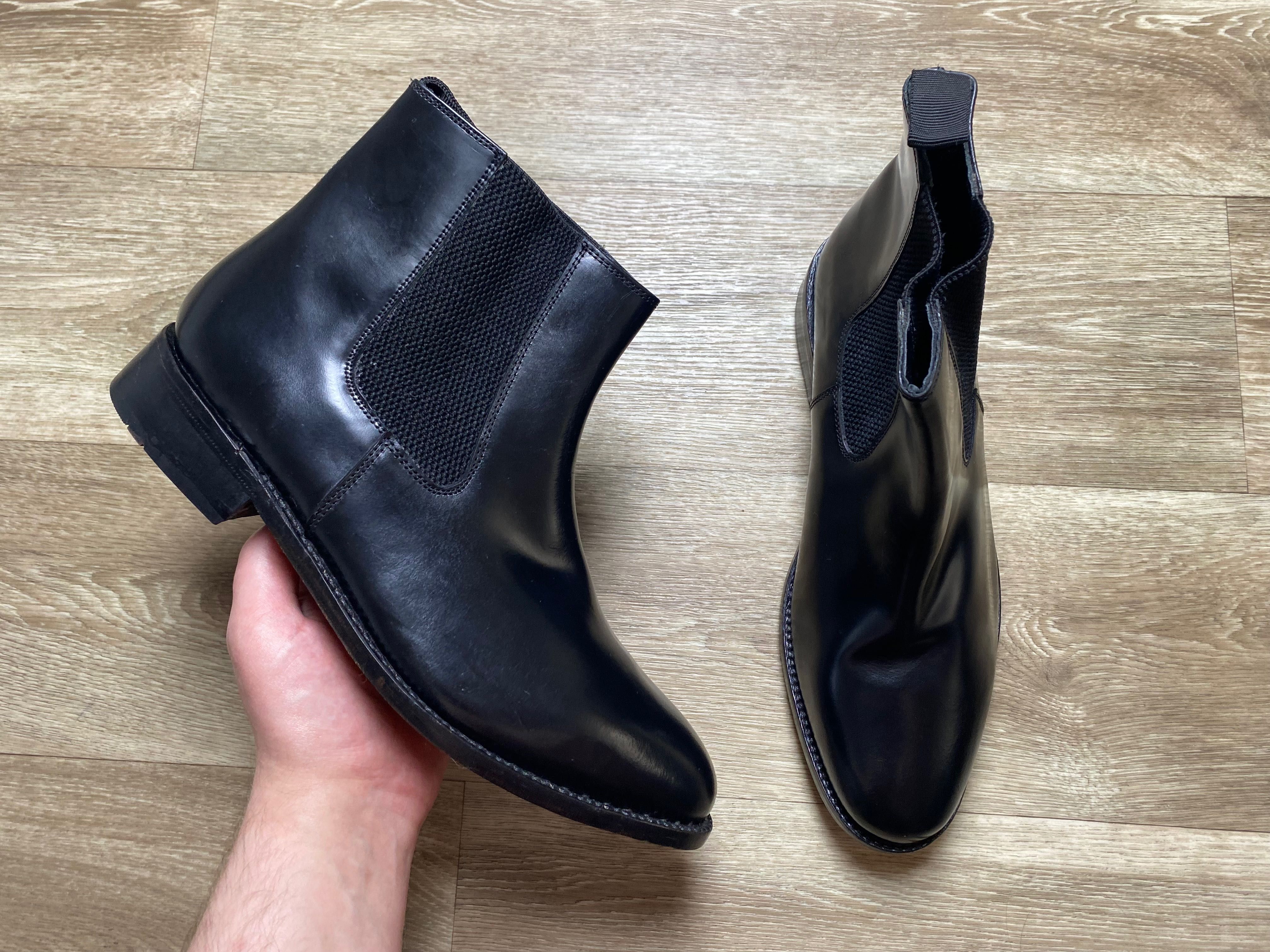 Шкіряні Чоловічі Челсі Samuel Windsor Handmade EU 44