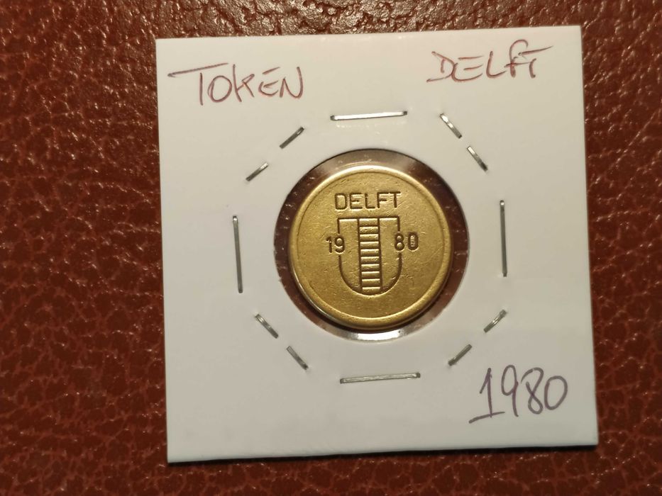 Medalha/ficha/token DELFT 1980