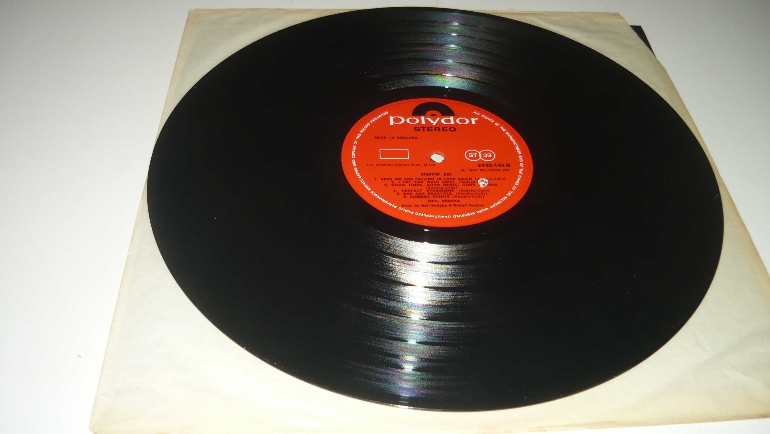 Neil Sedaka Steppin " out LP