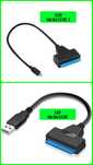 Cabo USB 3.0 Sata USB-C NOVO