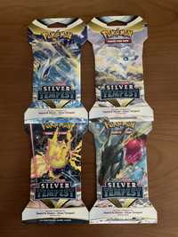 Pokémon TCG Silver Tempest Sleeved Bookster Selado