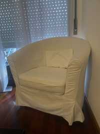 Sofa branco ikea