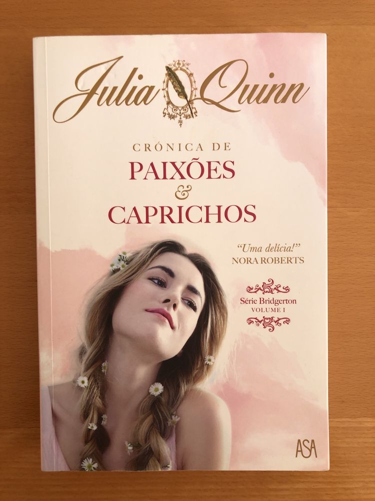 Livro Paixões e Caprichos (Saga Bridgerton 1)