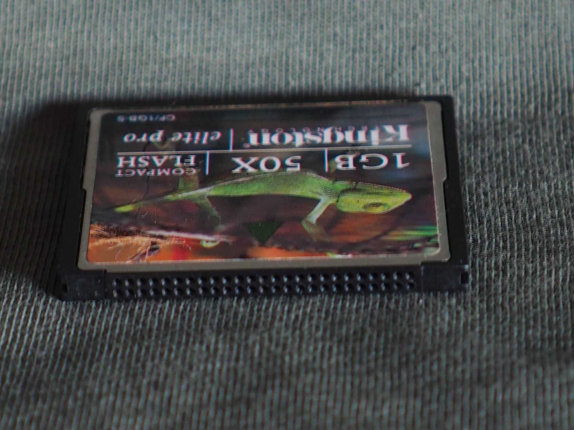 Karta pamięci CompactFlash Card Kingston Elite Pro CF 1Gb 50x.