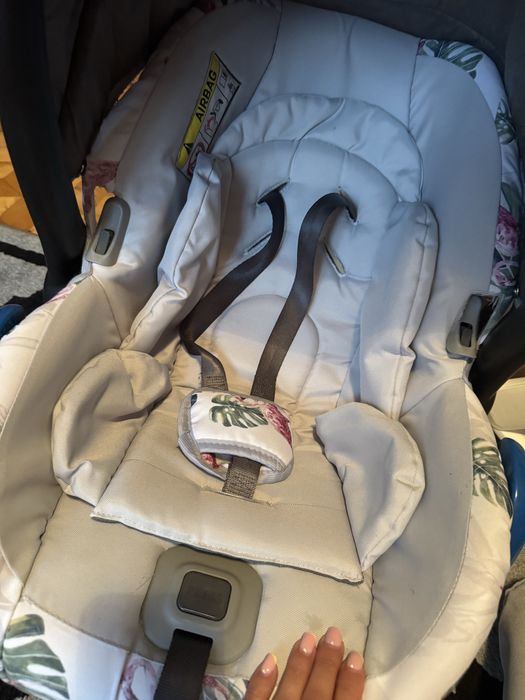 Wózek 3w1 Babyactive flamingi dziewczynka