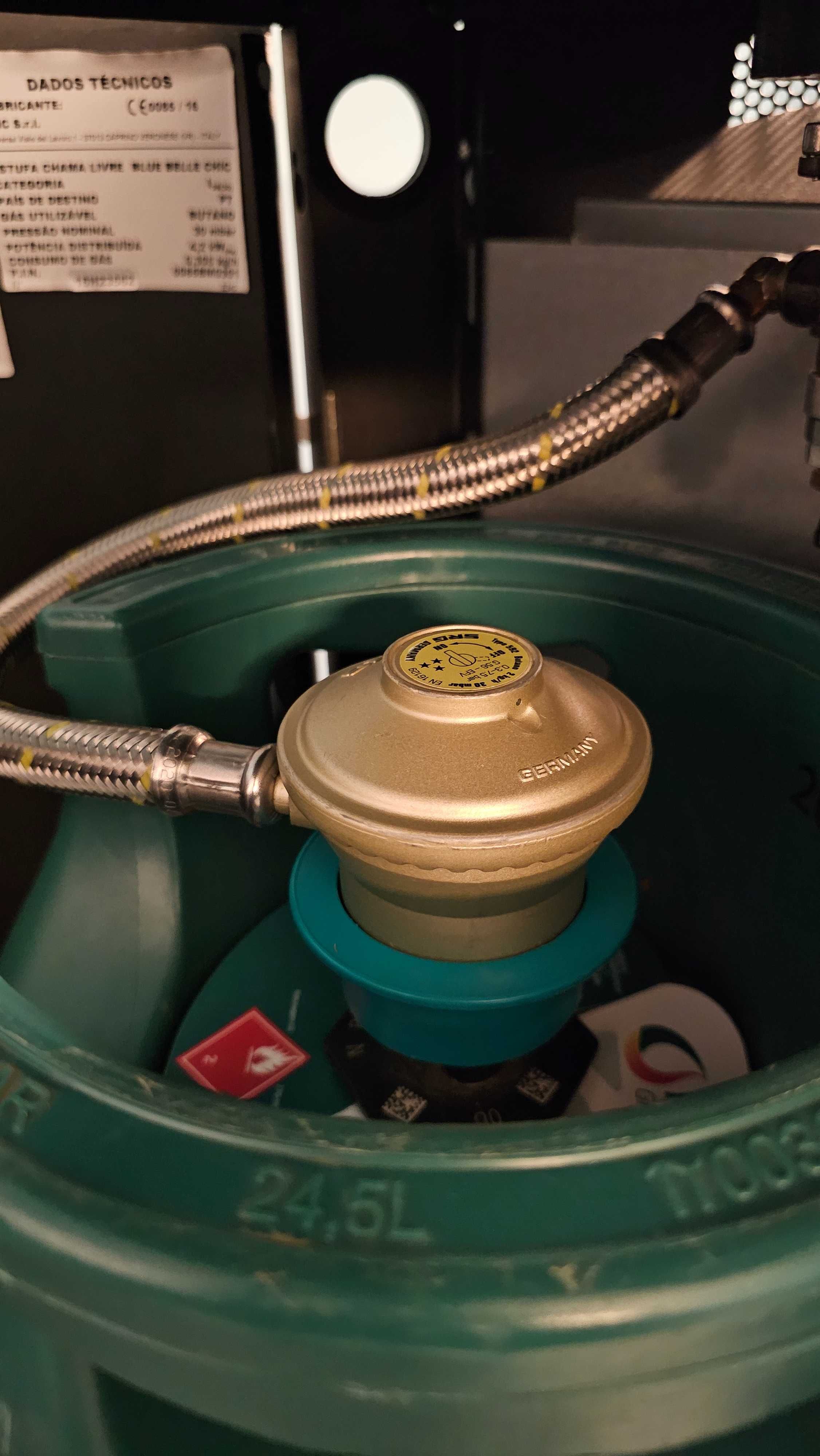 Aquecedor com bilha de gas HOTSPOT -EQUATION