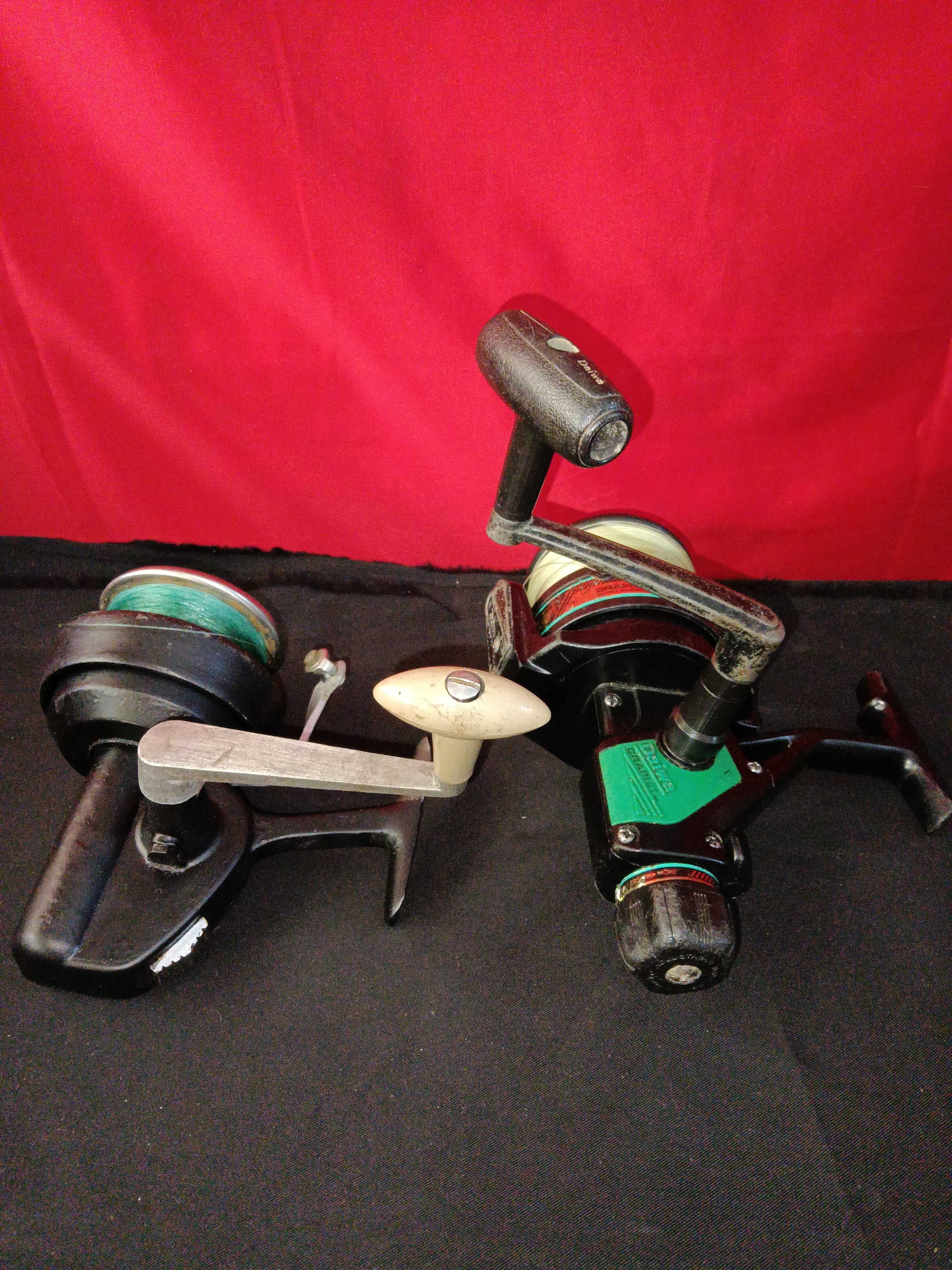 carretos de pesca Sofi e Daiwa