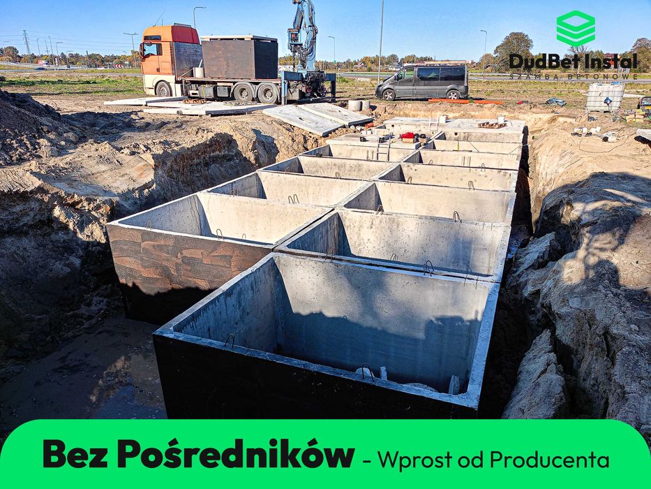 Szambo Szamba Betonowe Zbiornik Betonowy na Wodę Deszczówkę 2-14m³