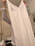 Camisa de dormir em creme claro, NOVA