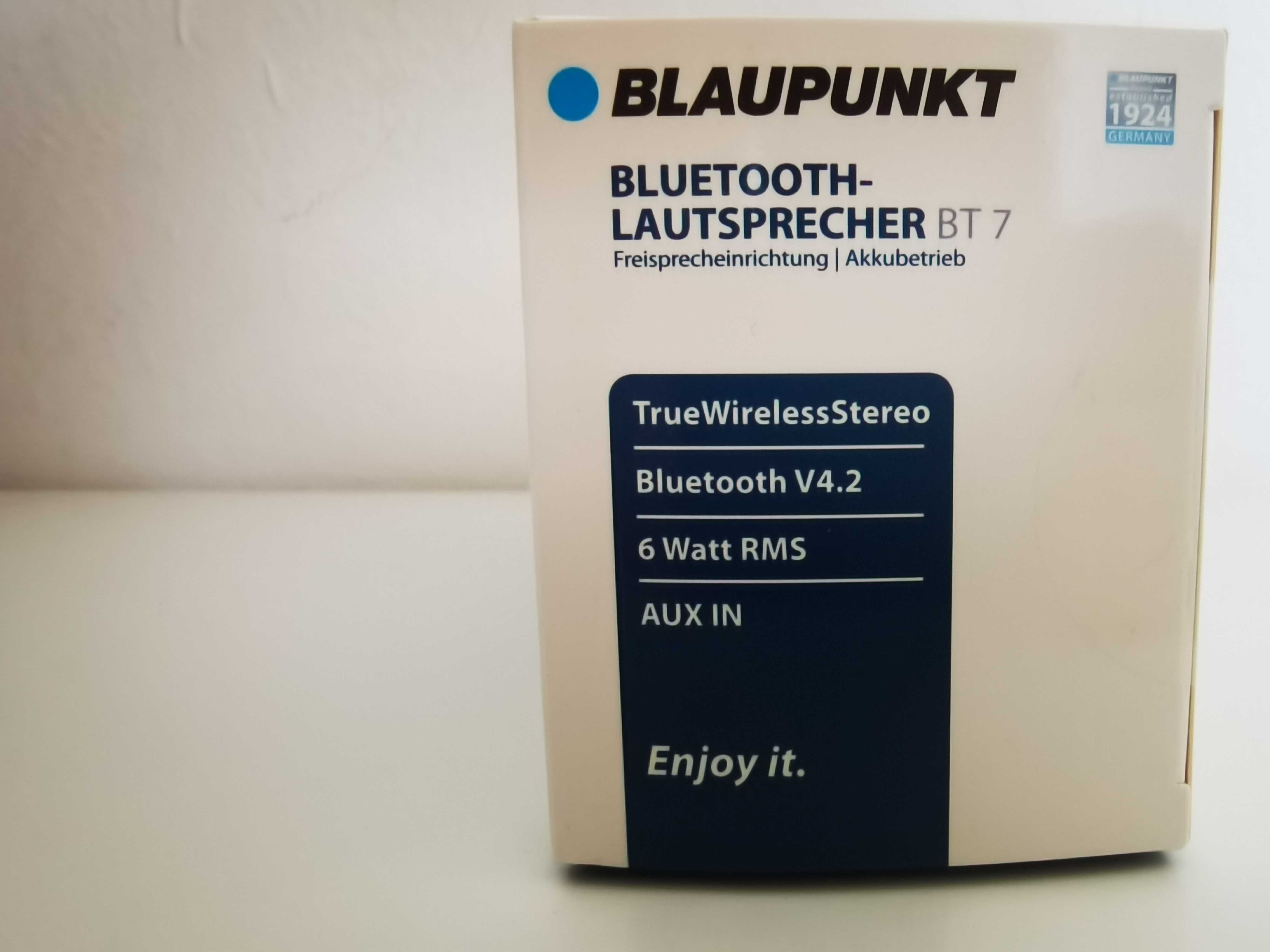 Głośnik bezprzewodowy Bluetooth firm BLAUPUNKT głośniki nowe!!!