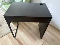 IKEA MICKE biurko 73x50x75 cm z szufladą Czarne