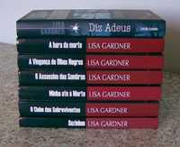 7 livros de Lisa Gardner - Círculo de Leitores - venda individual