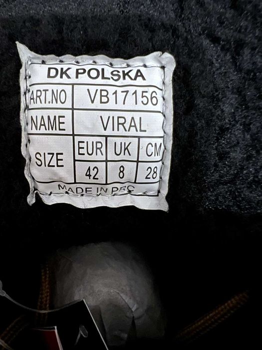 Buty Męskie Ocieplane Zimowe Camelowe Nr 42