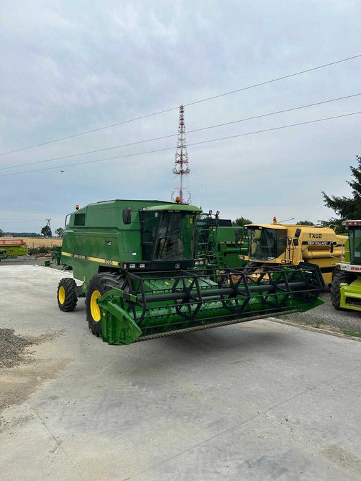 John Deere 2066 kombajn zbożowy poziomowanie, klima, gotowy na żniwa