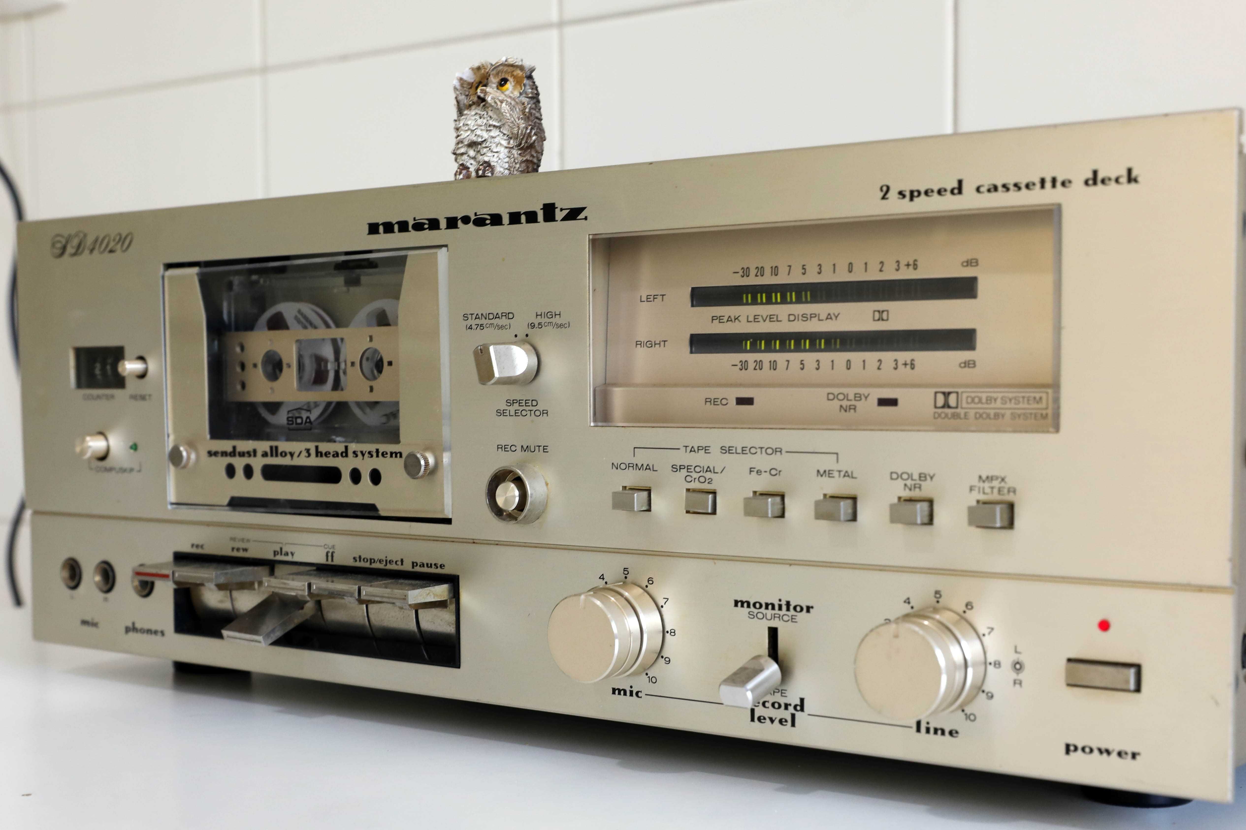 Marantz SD-4020 Tape Deck Cassetes 3 cabeças