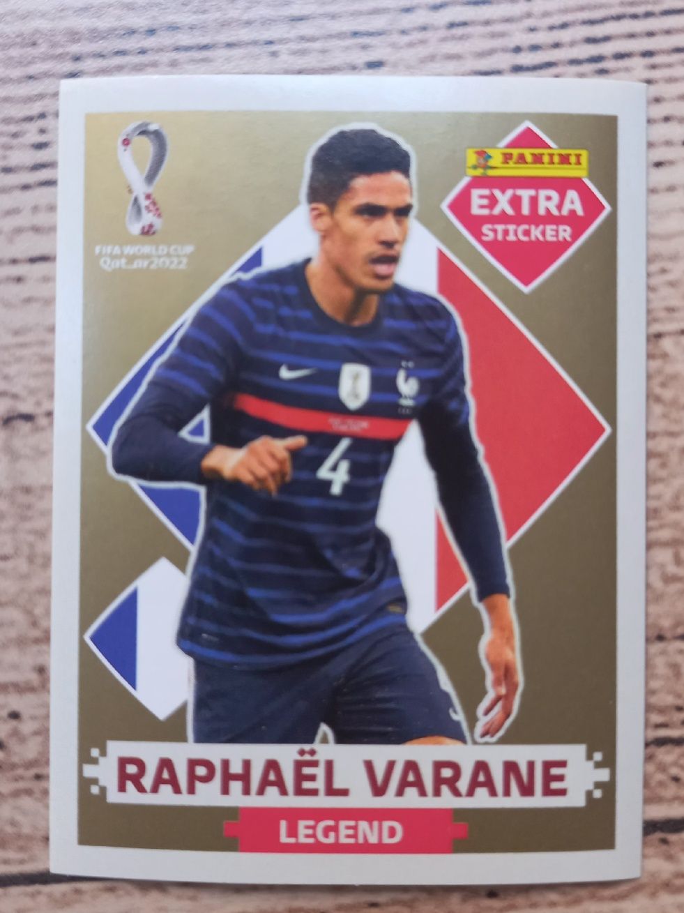 Cromo Raphael Varane Fifa World Cup Qatar 2022