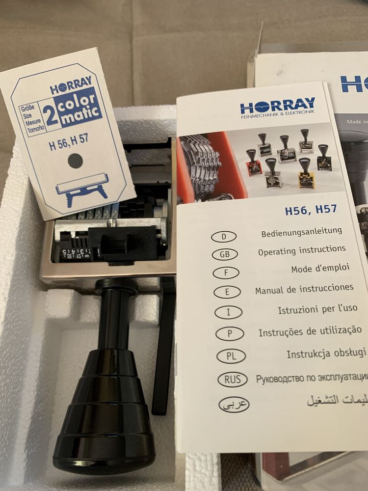 Numerator automatyczny H56 Horray