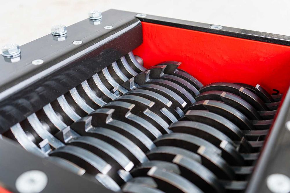 mechanizm SHREDDER niszczarka == rozdrabniacz == młyn = REMETCNC