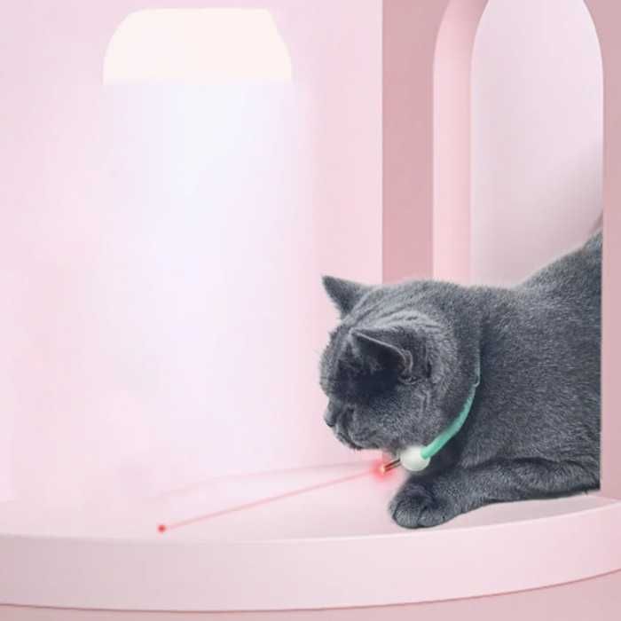 Умный лазерный ошейник для кошек Smart Laser Collar.