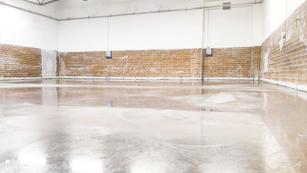 Posadzka betonowa zacierana na gładko Chudziak Posadzki przemysłowe