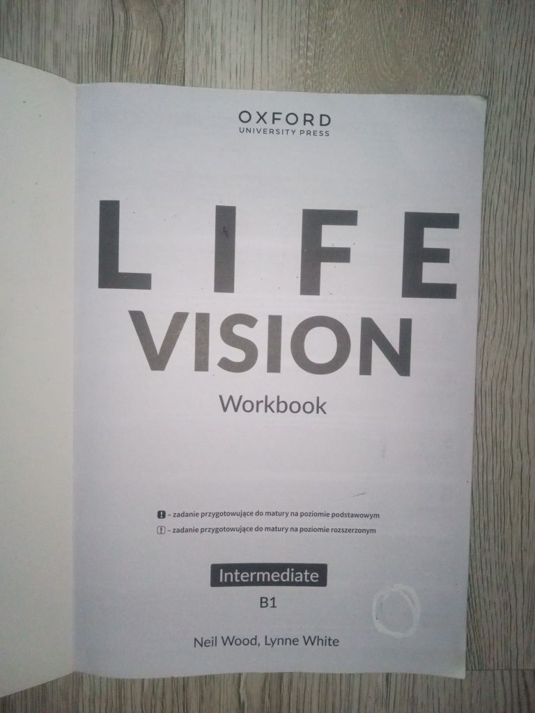 Life Vision Intermediate B1, ćwiczenia