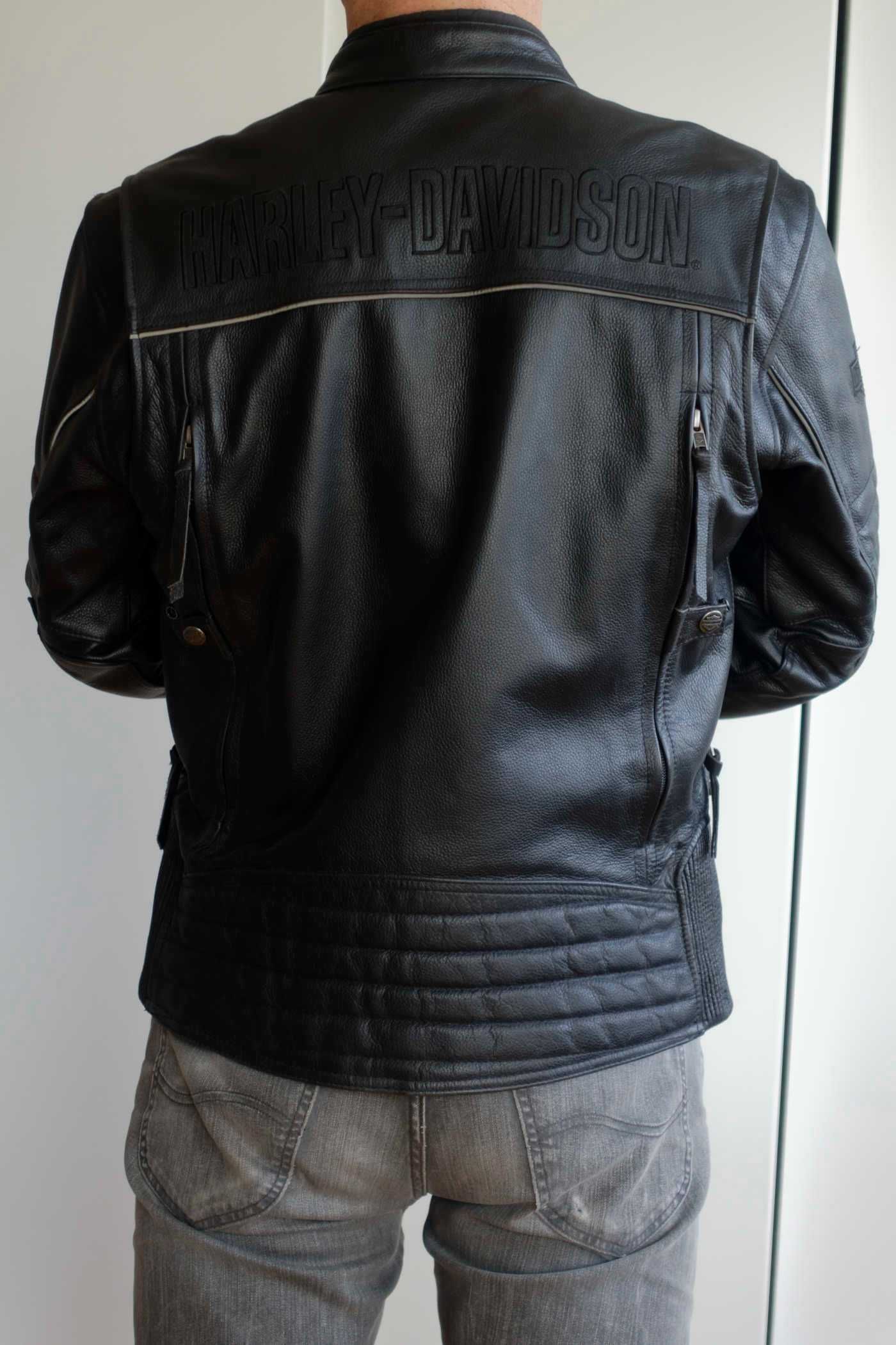 Kurtka skórzana Harley Davidson - jak nowa