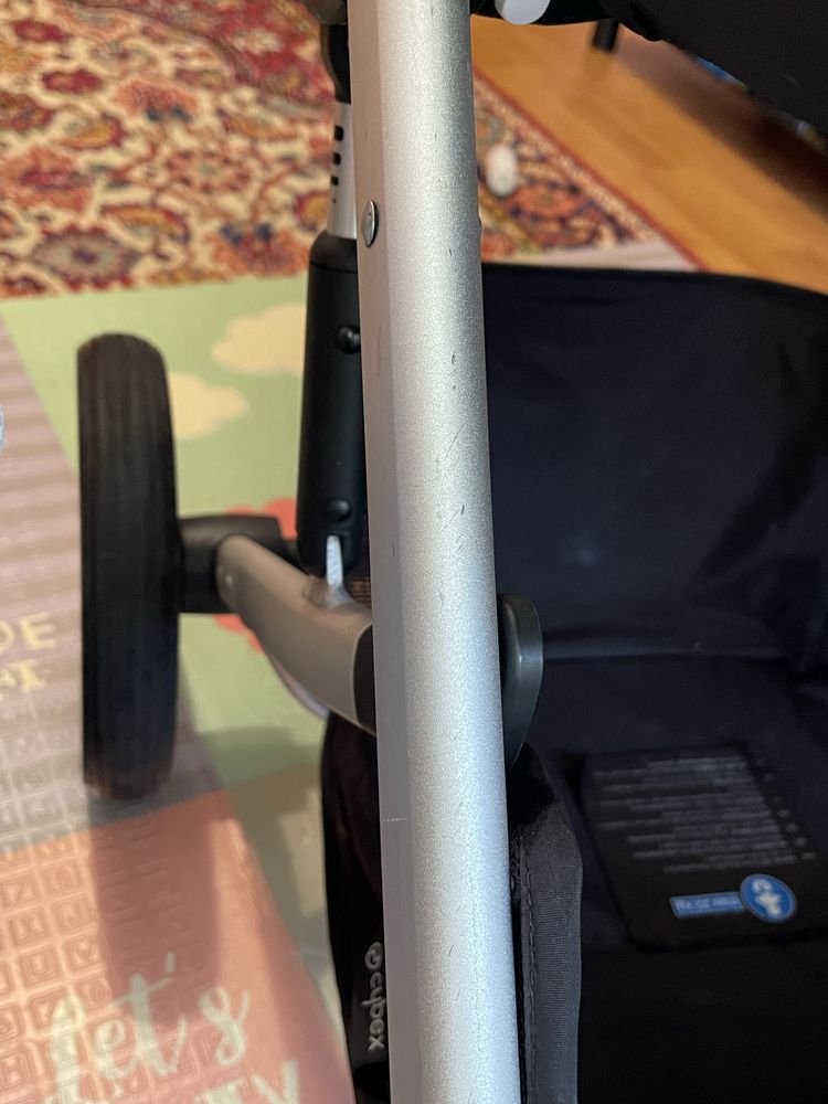 Коляска 2 в 1 Cybex Balios S lux 2023 Stone grey