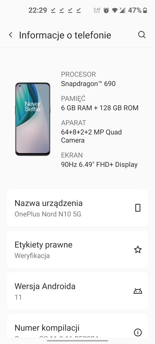 OnePlus Nord N10 5G