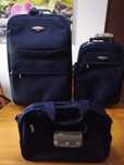 Malas de viagem e. Saco