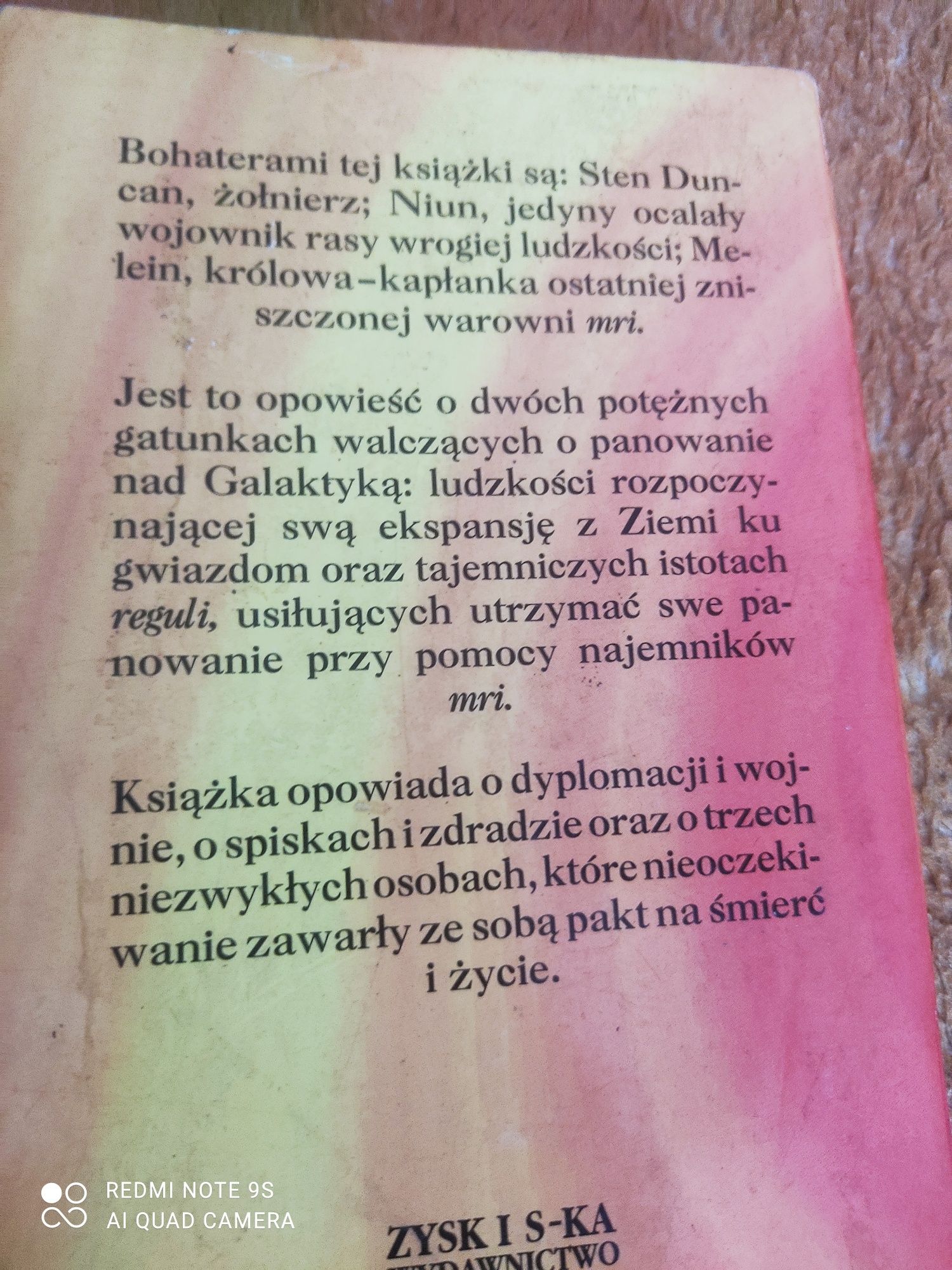 Fantastyka z lat 90 siątych pierwsze wydania