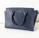 Michael kors selma large admiral torebka granatowa navy