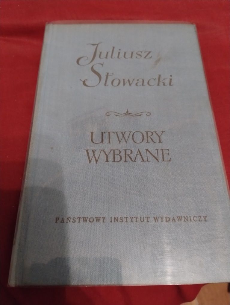 Książka Juliusz Słowacki wybrane utwory tom pierwszy