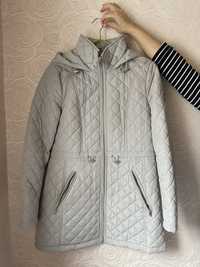 Продам куртку DKNY весна-осень светло-серого цвета