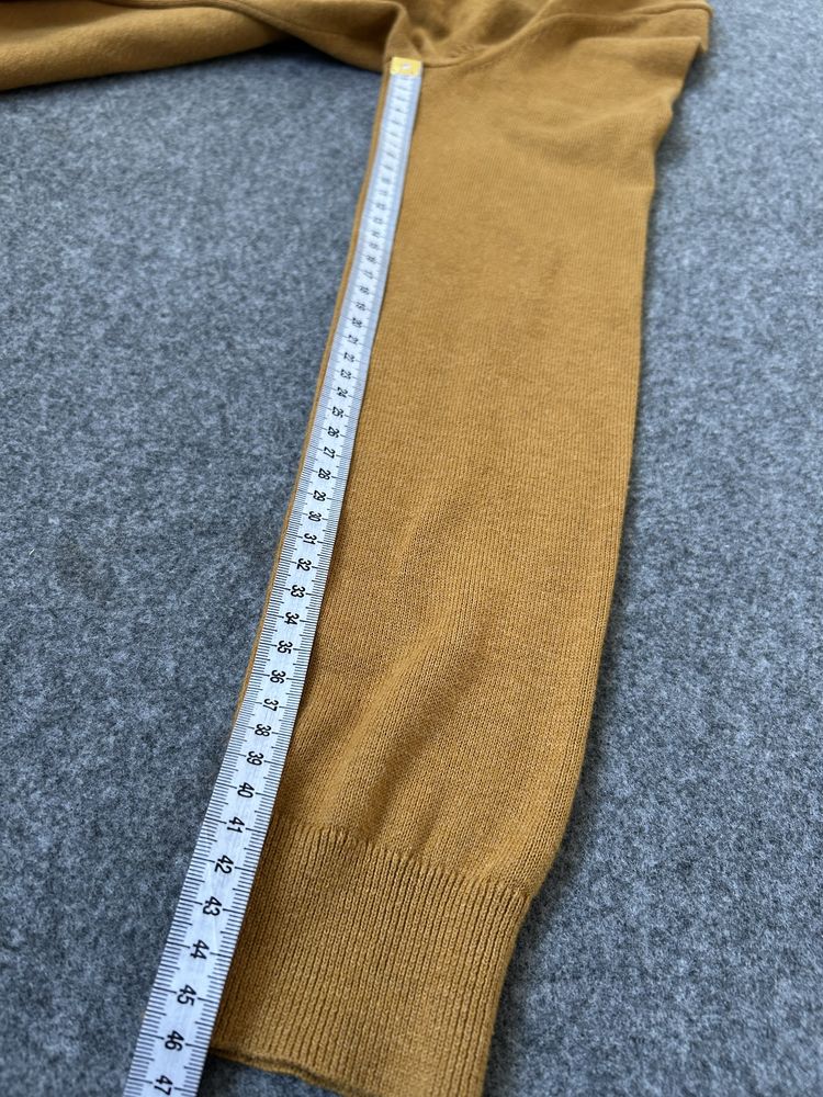 Sweter damski 38 miodowy okragly dekolt Esprit sportowy styl #esprit38